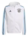 24-25 Bayern White Windbreaker