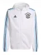24-25 Bayern White Windbreaker