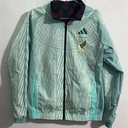 24-25 Mexico Red & Green Double Sided Windbreaker (双面风衣)