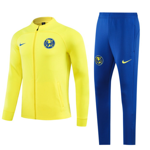 23-24 Club America Yellow Jacket Tracksuit