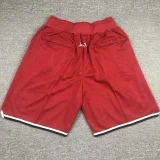 Rockets Red City Edition Top Quality NBA Pocket Pants * 火箭队中文版