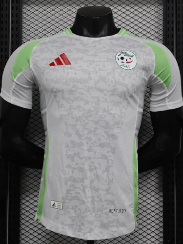 24-25 Algeria White Special Edition Player Version Soccer Jersey