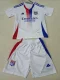 24-25 Lyon Home Kids Soccer Jersey