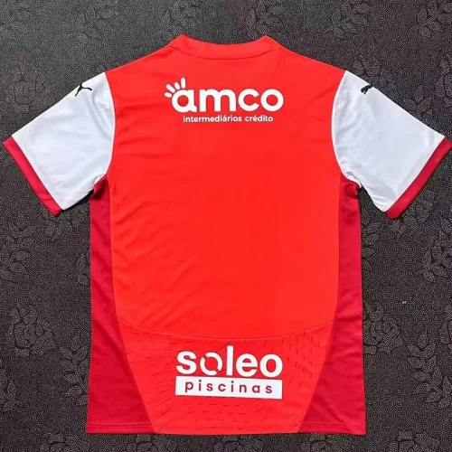24-25 Braga Home Fans Soccer Jersey