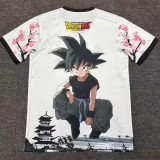 25-26 Japan White Special Edition Fans Soccer Jersey*龙珠黑悟空