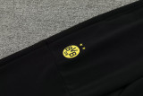 23-24 Dortmund Black Jacket Tracksuit