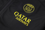 23-24 PSG Jordan Black Jacket Tracksuit #A655