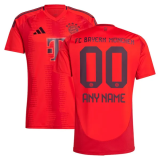 24-25 Bayern Home Long Sleeve Soccer Jersey (长袖)