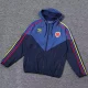 24-25 Colombia Blue&Black Windbreaker