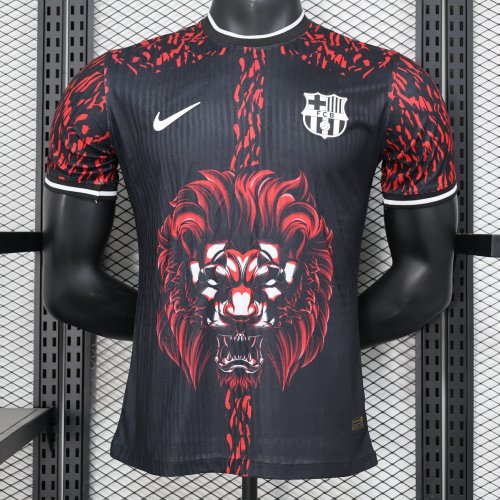 24-25 BAR Red Black Special Edition Palyer Version Training Shirts *狮头