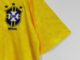 1991-1993 Brazil Home Soccer Jersey