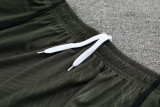 23-24 BAR Army Green Training Short Suit
