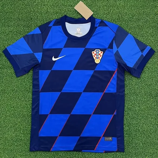 24-25 Croatia Away Fans Soccer Jersey