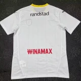 24-25 RC Lens Away Print Sponsor Fans Soccer Jersey