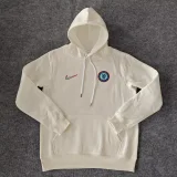 24-25 CHE White Hoody 白色(加绒)蓝标