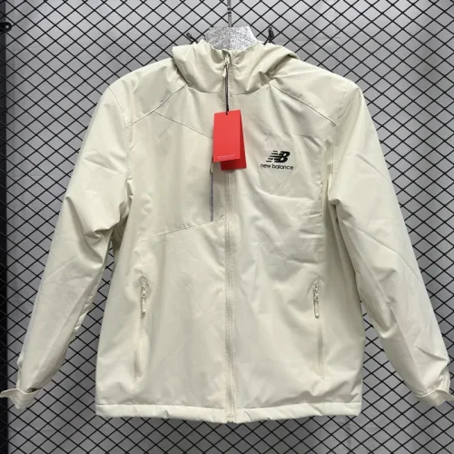 2024 NB Thickened warm Beige Outdoor Jackets #F8加绒冲锋衣