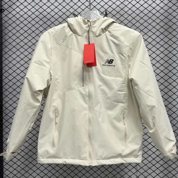2024 NB Thickened warm Beige Outdoor Jackets #F8加绒冲锋衣