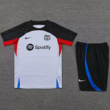 23-24 BAR White Training Short Suit
