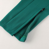 23-24 AD Green White Jacket Tracksuit #AJ15