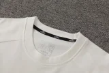 24-25 AD White Training Short Suit #3333(100%Cotton)纯棉