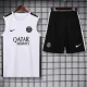 23-24 PSG White Tank top and shorts suit