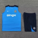 24-25 CHE Blue Tank top and shorts suit