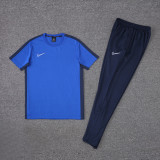 2023 NK ND02 Blue Short-sleeved Trouser Suit