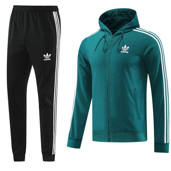 23-24 AD Dark Green Hoodie Jacket Tracksuit #AM02