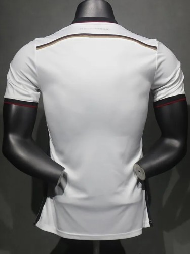 2014 Germany Home Player Version 球员Retro Soccer Jersey (3星)