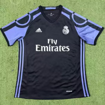 2016-2017 RMA Away Black Retro Soccer Jersey