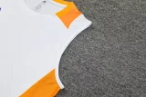 2024 AD White Tank top and shorts suit
