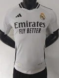 24-25 RMA White   Player Version Soccer Jersey
