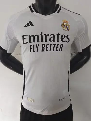 24-25 RMA White   Player Version Soccer Jersey
