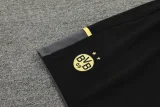 24-25 Dortmund Black Training Short Suit (100%Cotton)纯棉