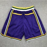 JAZZ Purple City Edition Top Quality NBA Pocket Pants *爵士队