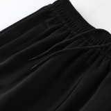 2023 NK Black Grey Training Long Pants #NJ08 (灰边）