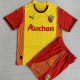 23-24 RC Lens Home Kids Soccer Jersey