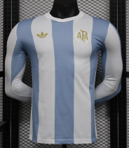 24-25 Argentina 50th Anniversary Long Sleeve Player Version Soccer Jersey (长袖球员)