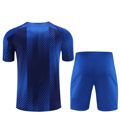 23-24 BAR Blue Training Short Suit