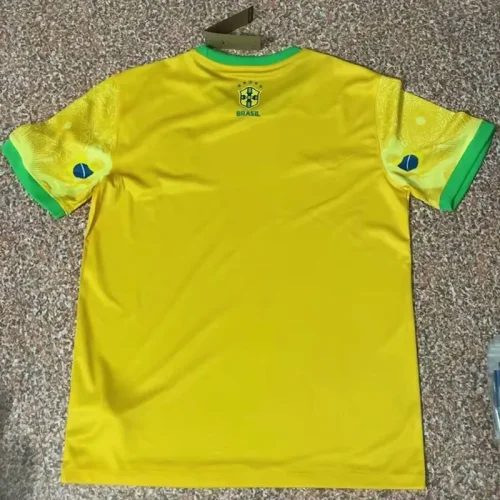24-25 Brazil Special Edition Yellow Training Soccer Jersey 耶稣