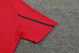 24-25 AD Red Training Short Suit #3333(100%Cotton)纯棉