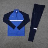 2023 NK Blue Kids Half Pull Tracksuit #2310 (童装) (半拉链)