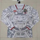 1998 Mexico Away White Long Sleeve Retro Soccer Jersey (长袖)
