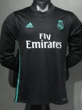 2017-2018 RMA Away Player Version 长袖球员 Long Sleeve Retro Soccer jersey