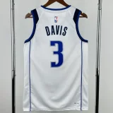 22-23 Dallas Mavericks DAVIs #3 White Top Quality Hot Pressing NBA Jersey