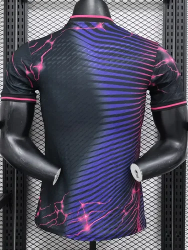 24-25 RMA Black Special Edition Player Version Soccer Jersey #豹