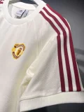 24-25 Man Utd White Training shirts (High Quality)