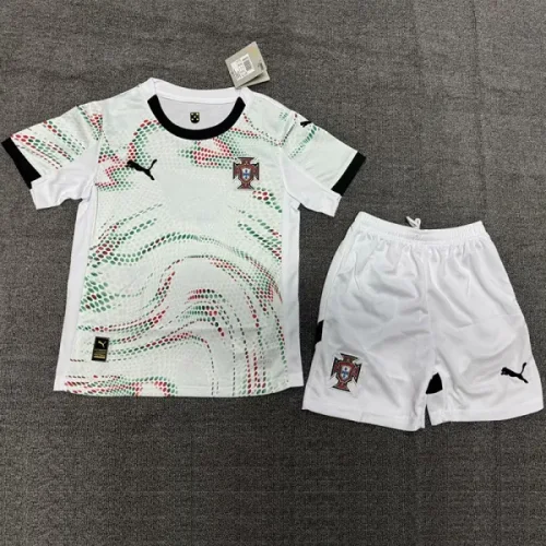 25-26 Portugal Away Kids Soccer jersey *PM