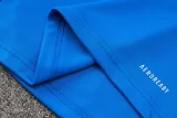 2024 AD Fancy Blue Half Pull Tracksuit #06(半拉链)