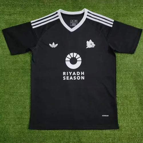 24-25 Roma Black Training Shirts